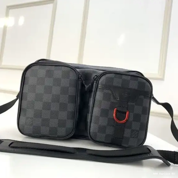 Aaa replica bags UTILITY VUITTON MESSENGER LOUIS BAG 0503